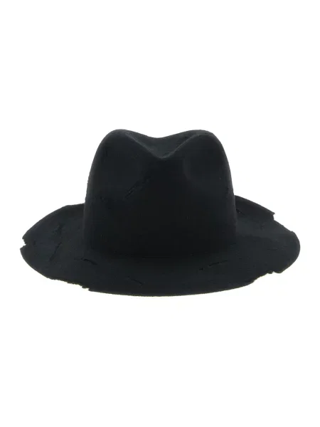 Kapelusz Yohji Yamamoto wełniany czarny