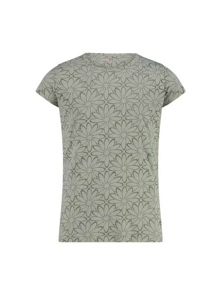 T-shirt dziewczęcy z jerseyu CMP zielona