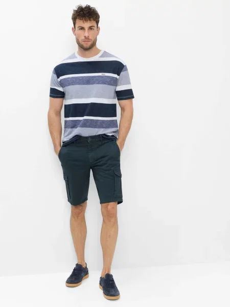 BRAX szorty cargo typu bermudy Brazylia Mężczyźni 31 niebieski