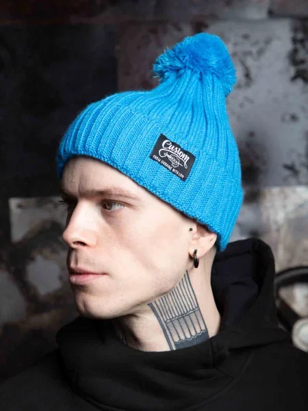 Шапка Custom Wear голубая