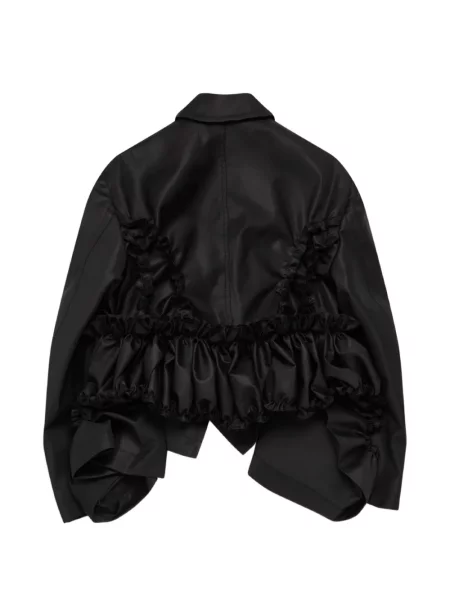 Geacă Comme Des Garçons Tao cu volane negru