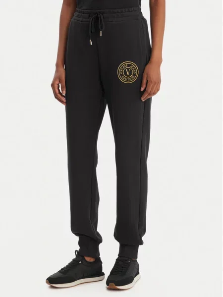 Spodnie dresowe Versace Jeans Couture czarne