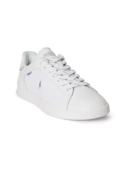 Sneakersy Polo Ralph Lauren skórzane białe