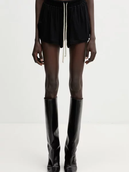Rick Owens Lilies pantaloni scurți cu vâscoză pentru femei