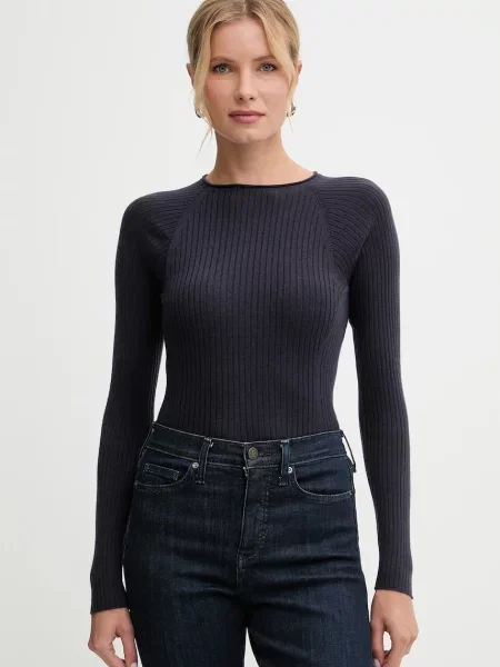 MAX&Co. pulover de lână bleumarin light