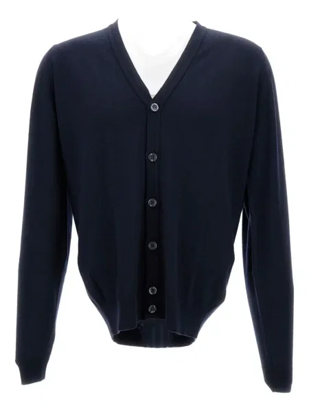 Pulover John Smedley albastru