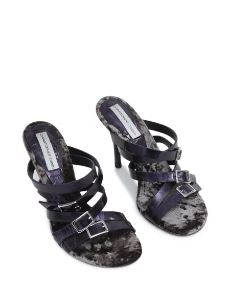 Sandale Christopher Esber cu bretele violet