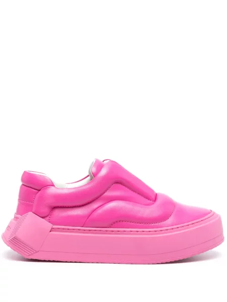 Sneakerși Pierre Hardy din piele roz