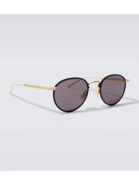 Ochelari de soare Bottega Veneta auriu