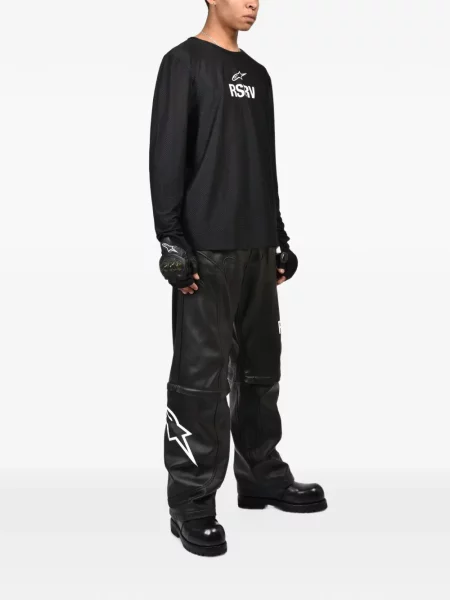 Tricou Alpinestars cu imagine plasă negru