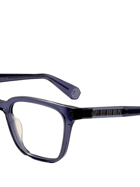 Sunčane naočale Philipp Plein Eyewear s autogramom plava