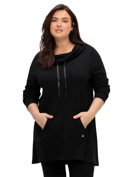 SHEEGO Tricou negru
