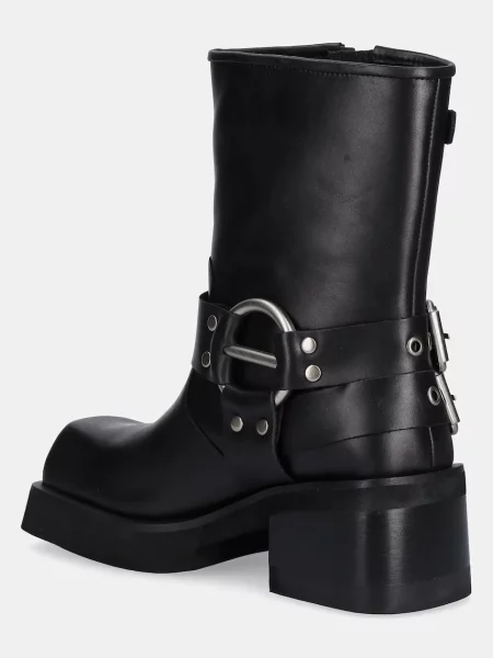 Кожаные ботинки Jeffrey Campbell черные