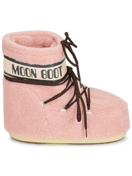Fleecová fleecová mikina Moon Boot ružová