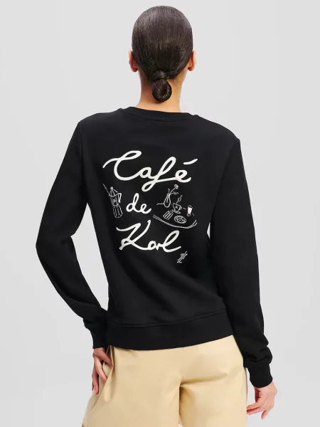 Mikina Karl Lagerfeld biela