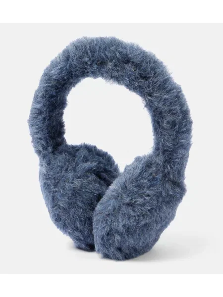 Căciulă Max Mara teddy albastru