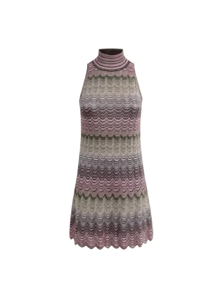 Mała mały sukienka mini Missoni w paski