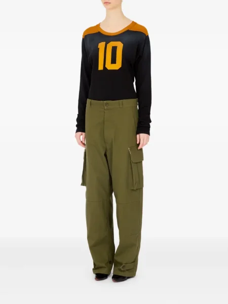 Pantaloni cargo Maison Margiela verde