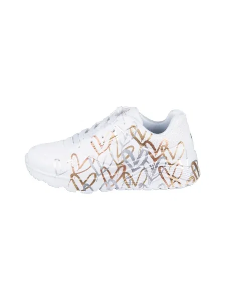 Pantofi copii Skechers alb