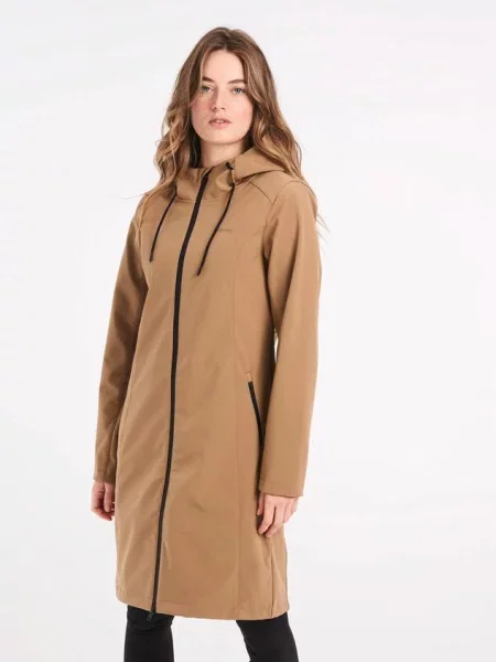 Kurtka Protest softshell brązowa