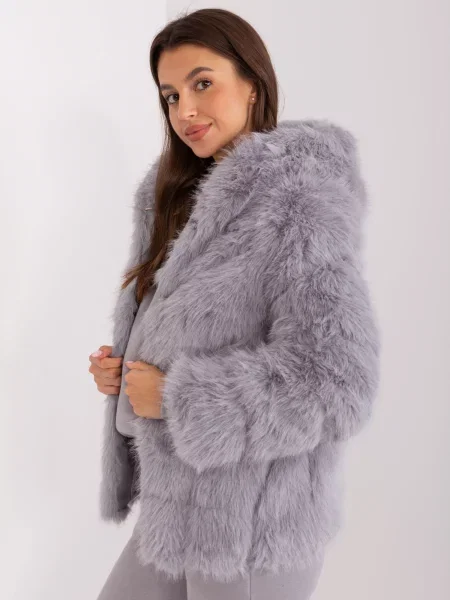 Jakna Wool Fashion Italia siva