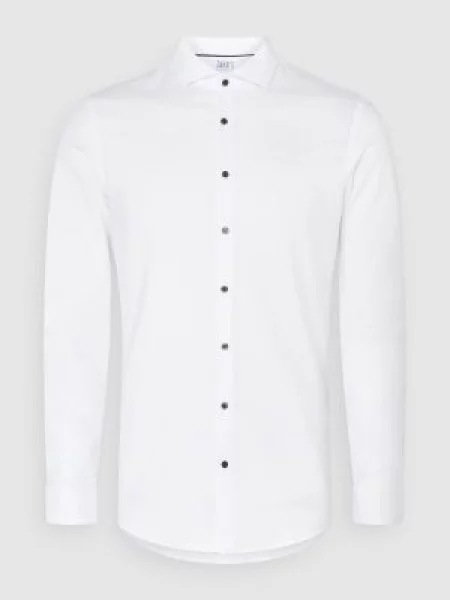 Koszula biznesowa o kroju super slim fit z dodatkiem streczu Jake*s biała