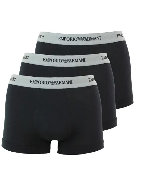 Emporio Armani Boxeri gri negru