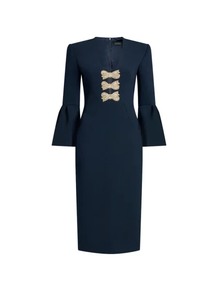 Rochie Jenny Packham cu funde albastru