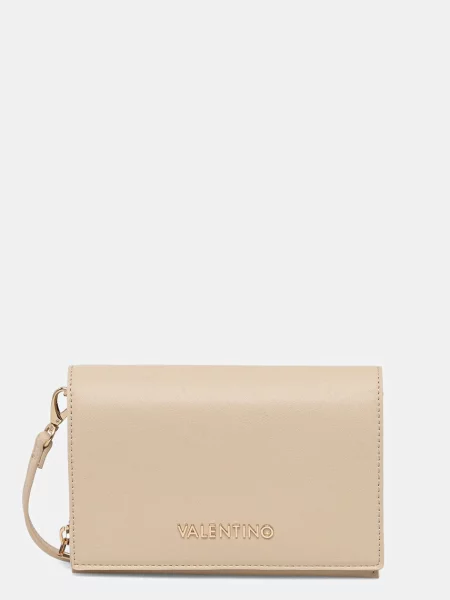 Geanta crossbody Valentino din piele bej