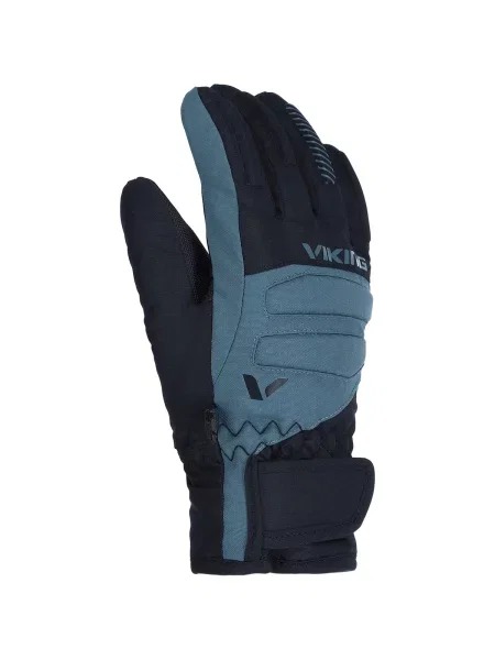 Rękawice narciarskie VIKING Flinx Ski Kids z membraną czarne