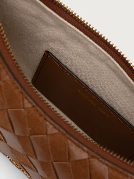 Кожаная сумка хобо Michael Michael Kors