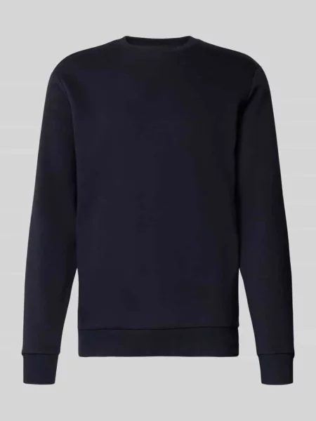 Bluza o kroju regular fit z mieszanki bawełny model ‘CERES’ Only & Sons granatowa