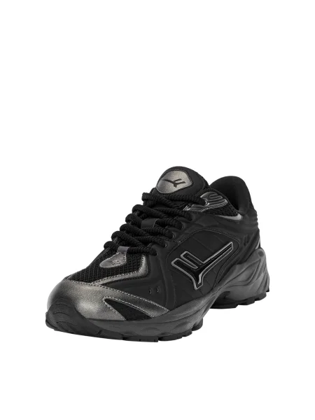 Pull&Bear Nízke tenisky / strieborná čierna