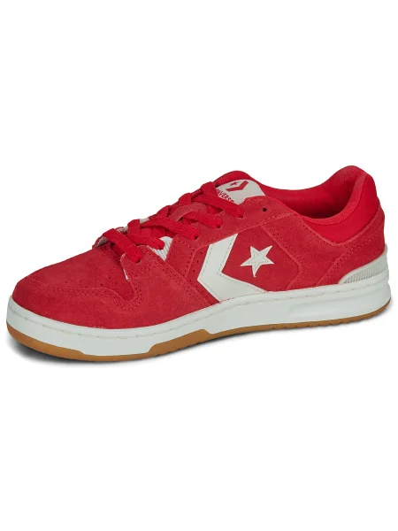 Semišové tenisky Converse červená