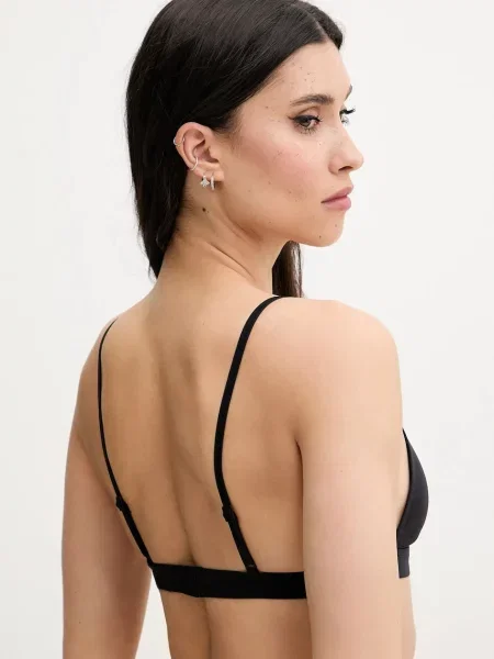 Plavková podprsenka Calvin Klein čierna