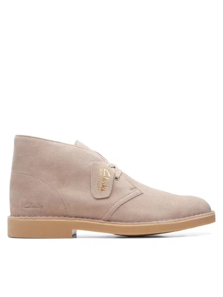 Clarks Trzewiki Desert Bt Evo beżowy