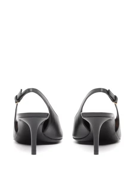 Pantofi cu toc Valentino Garavani slingback negru