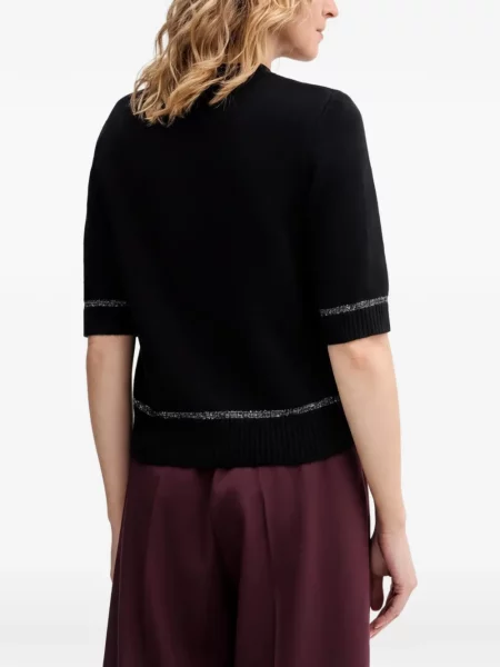 Scurt pulover Benetton negru