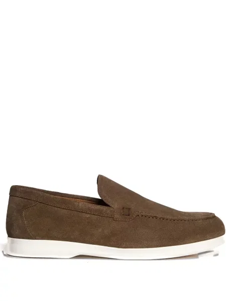 Pantofi loafer Doucal's slip-on maro