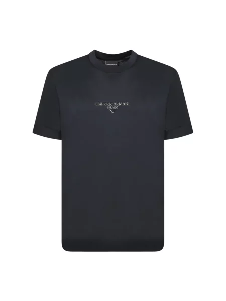 Koszulka Emporio Armani niebieska