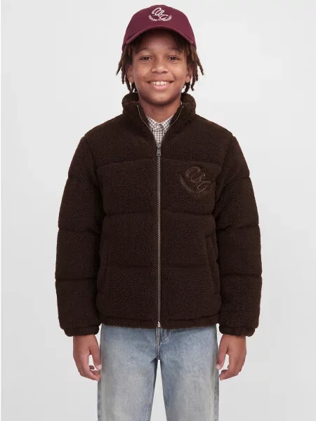 Jack & Jones Junior Geacă de primăvară-toamnă JORFrederiksberg ciocolatiu