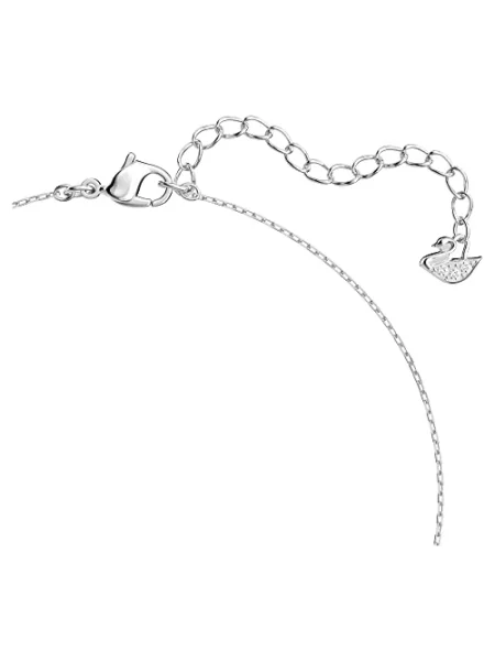 Naszyjnik Swarovski szary