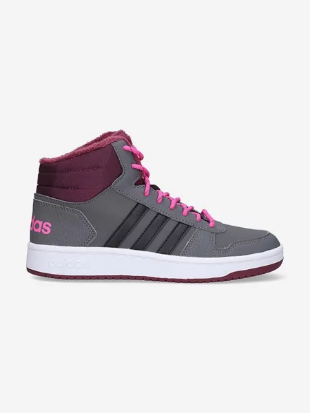 Tenisice adidas Hoops Mid K siva
