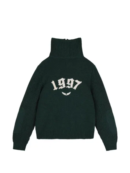 Sweter dziecięcy Zadig & Voltaire zielony
