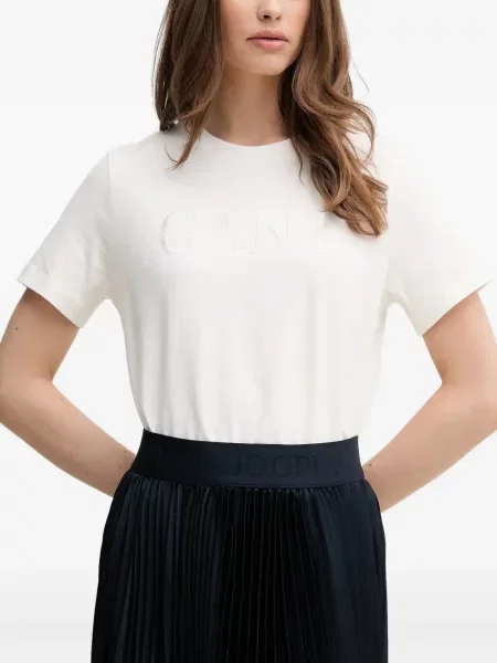 Tricou Gant cu autograf alb