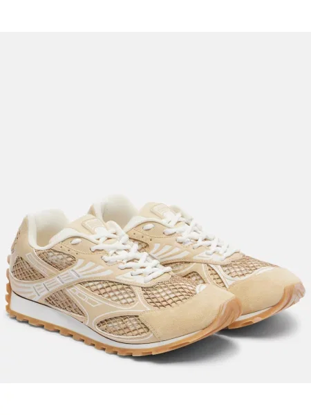 Sneakerși Bottega Veneta bej