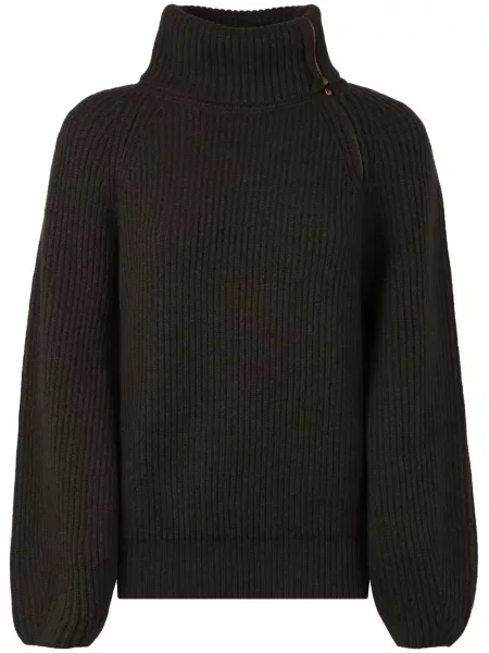 Pulover Agnona de lână negru