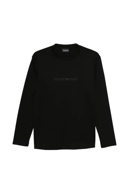 Tricou Emporio Armani lung negru