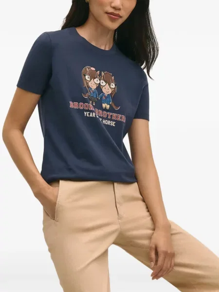 Tricou Brooks Brothers albastru