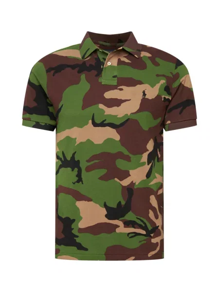 POLO RALPH LAUREN Polo | Custom slim fit | pique negru